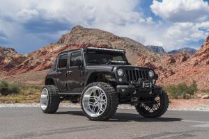 Jeep Wrangler Unlimited Rubicon on Forgiato Wheels (Quadrato-T) 2017 года
